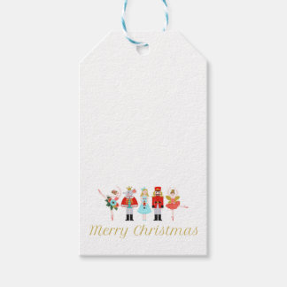 Étiquettes-cadeau Balises cadeau de Noël de ballet Nutcracker