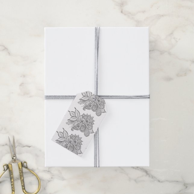 Étiquettes-cadeau balises cadeau moments de calme (Avec de la ficelle)