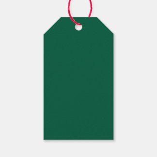 Étiquettes-cadeau Balises Cadeau Vert foncé