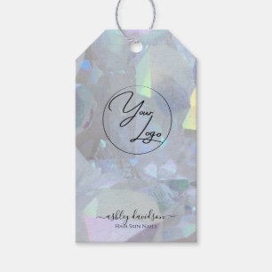 Étiquettes-cadeau Balises cadeaux Angel Quartz Logo Balises de cha