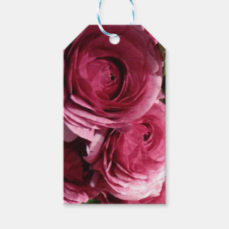 Étiquettes-cadeau Balises Cadeaux Avec Fleurs Ranunculus