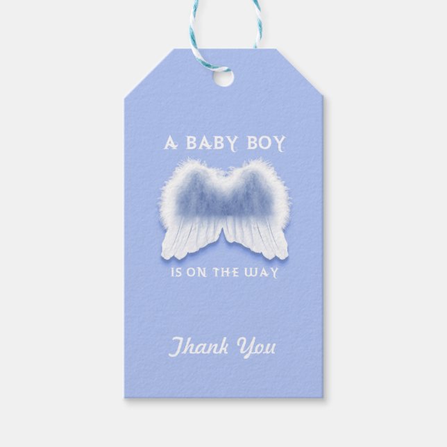 Étiquettes-cadeau Balises cadeaux baby shower (Devant)
