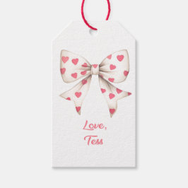 Étiquettes-cadeau Balises Cadeaux Bow