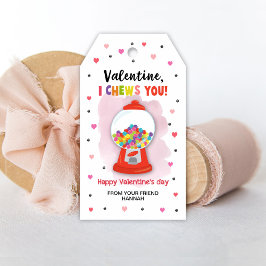 Étiquettes-cadeau Balises cadeaux Bubblegum, Classroom Valentine's t