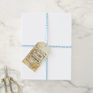 Étiquettes-cadeau Balises cadeaux Carte de passeport