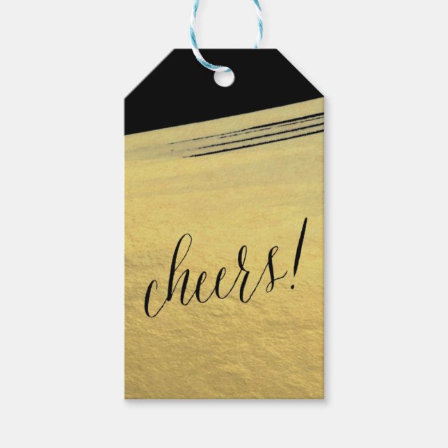Étiquettes-cadeau Balises cadeaux CHEERS (Devant)