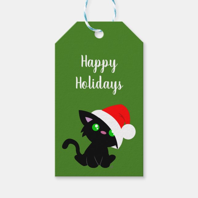 Étiquettes-cadeau Balises cadeaux de Noël (Devant)