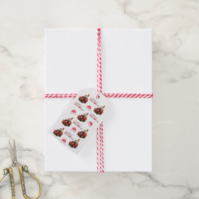 Étiquettes-cadeau Balises cadeaux de Noël Bénédiction (Avec de la ficelle)