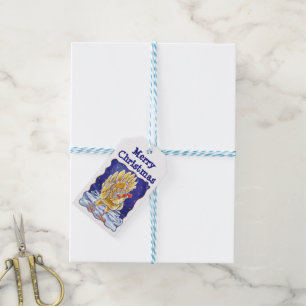 Étiquettes-cadeau Balises cadeaux de Noël de poulet
