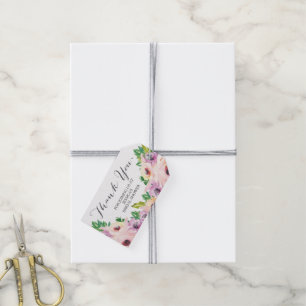 Étiquettes-cadeau Balises cadeaux fleur sauvage