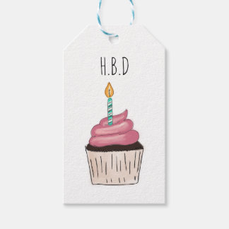 Étiquettes-cadeau Balises cadeaux H.B.D