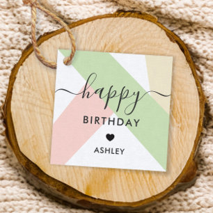 Étiquettes Cadeau Balises Cadeaux Joyeux Anniversaire, Balises Anniv