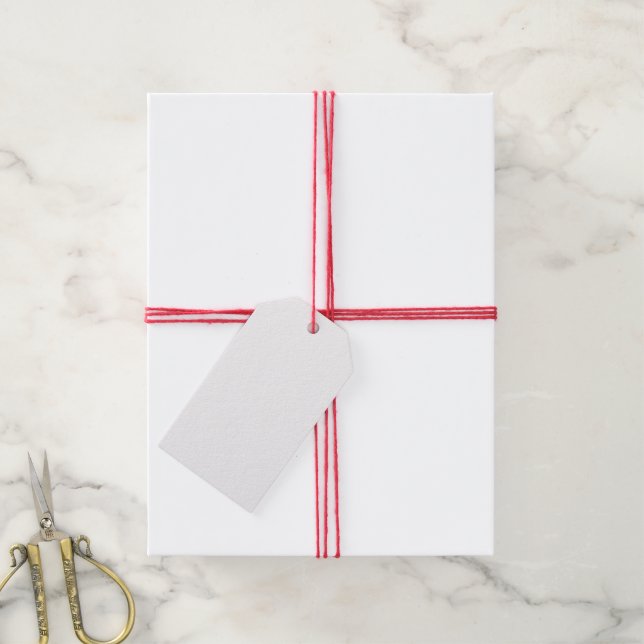 Étiquettes-cadeau Balises cadeaux Kraft (Avec de la ficelle)