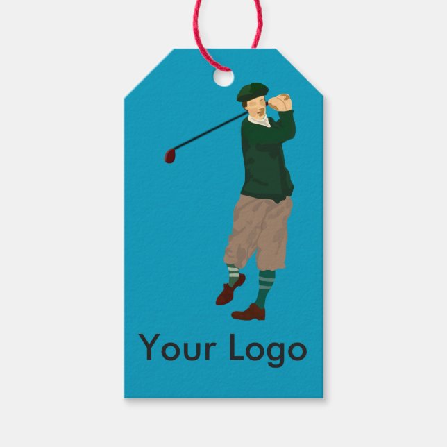 Étiquettes-cadeau Balises cadeaux LogoCraft (Devant)