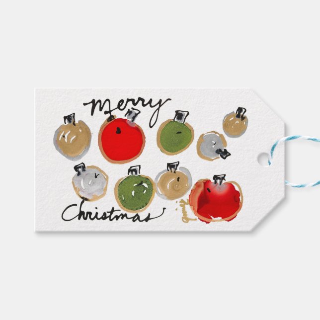 Étiquettes-cadeau Balises cadeaux Lovitude (Devant (Horizontal))