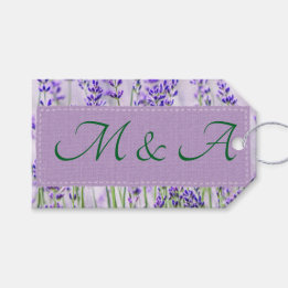 Étiquettes-cadeau Balises cadeaux Mariage de champs Lavender
