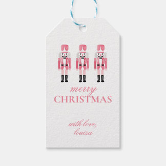 Étiquettes-cadeau Balises cadeaux Nutcracker (personnalisables)