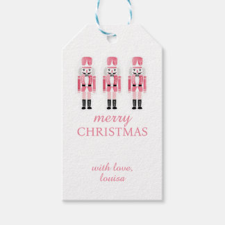 Étiquettes-cadeau Balises cadeaux Nutcracker (personnalisables)