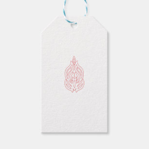 Étiquettes-cadeau Balises cadeaux personnalisées avec chaîne   Vacan