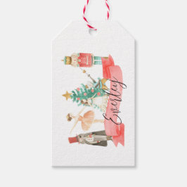 Étiquettes-cadeau Balises cadeaux personnalisées Nutcracker Theme
