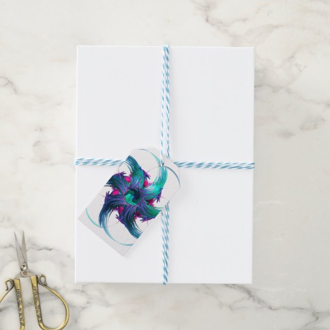 Étiquettes-cadeau Balises cadeaux pour Imaginaires fragiles (Avec de laficelle)