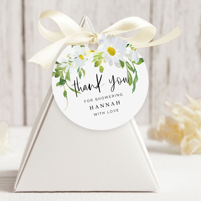 Étiquettes Cadeau Balises Cadeaux préférées du Merci de Baby shower  (Créateur téléchargé)