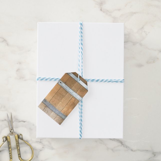 Étiquettes-cadeau Balises cadeaux rustiques (Avec de laficelle)