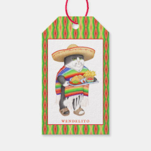 Étiquettes-cadeau Balises cadeaux WENDELITO + Texte