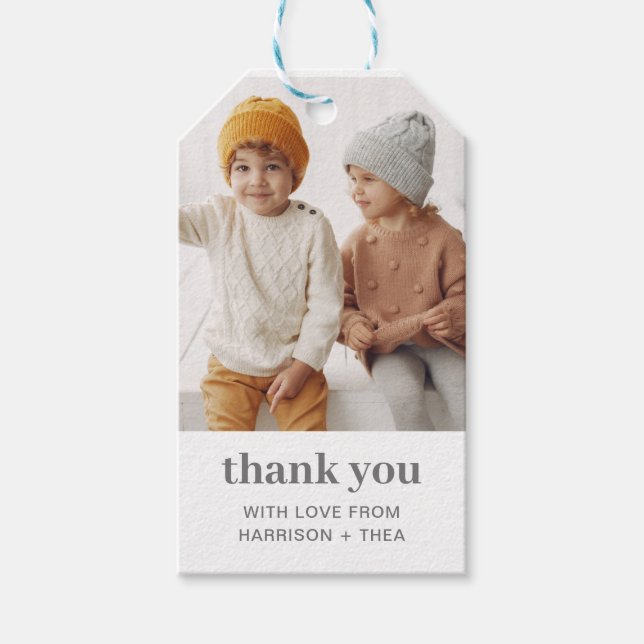 Étiquettes-cadeau Balises de cadeau conjoint photo (Devant)