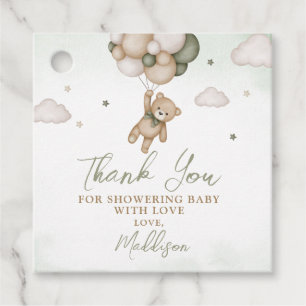 Étiquettes Cadeau Balises de préférence Baby shower d'attente rapide