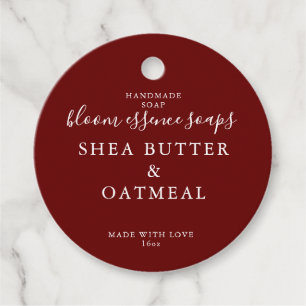 Étiquettes Cadeau Balises de savon