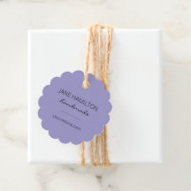 Balises d'emballage violet pour les petites entrep