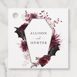 Étiquettes Cadeau Balises Favor de mariage   Halloween
