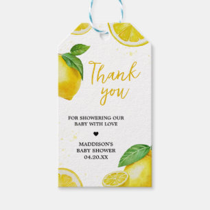 Étiquettes-cadeau Balises préférentielles pour Baby shower de limona