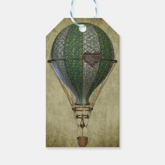 Étiquettes-cadeau Ballon à vapeur II (Devant)