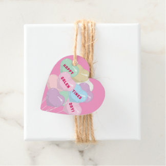 Étiquettes Cadeau Ballons de conversation de Galentine - XOXO