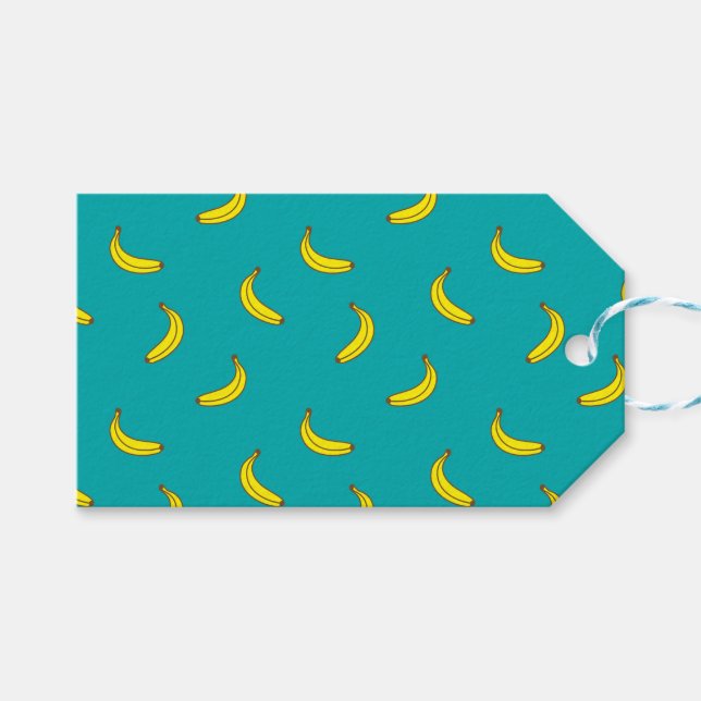 Étiquettes-cadeau Banana (Devant (Horizontal))