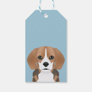 Étiquettes-cadeau Bande dessinée de beagle
