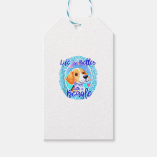 Étiquettes-cadeau Beagle propriétaire chien chiot maman beagle chien