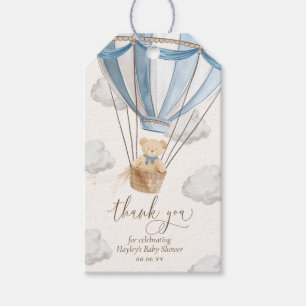 Étiquettes-cadeau Bearly Wait Teddy Bear Merci Baby shower