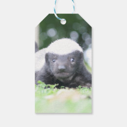 Étiquettes-cadeau Bébé blaireau au miel
