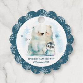 Étiquettes Cadeau Bébé Il fait froid dehors