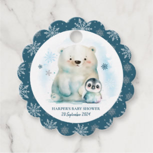 Étiquettes Cadeau Bébé Il fait froid dehors