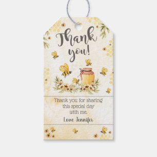 Étiquettes-cadeau Bee Favor Tags Honey Bee Cadeau Tags