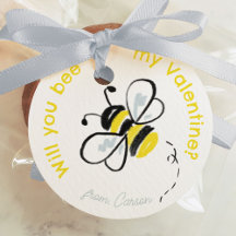 Bee My Valentine, salle de classe illustrée Valent