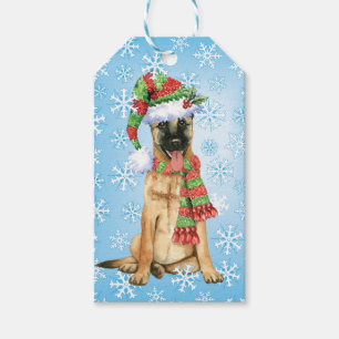 Étiquettes-cadeau Belge heureux Malinois de Howlidays