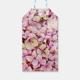 Étiquettes-cadeau Belles fleurs d'Hydrangée