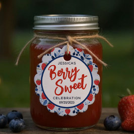 Étiquettes Cadeau Berry Sweet Baby shower