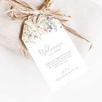 Bienvenue au Mariage de Fleur sauvage Multicolore