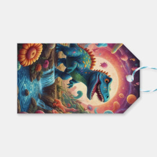 Étiquettes-cadeau Bienvenue dans le monde magique de Dino Delights